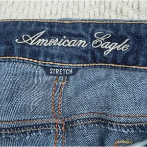 American Eagle Y2K Women's Low Rise Favorite Boyfriend Dark Wash Jeans Size 10 L thumbnail 4