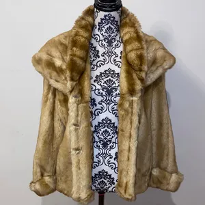 INC International Concepts Luxurious Faux Fur Jacket Size Large thumbnail 2