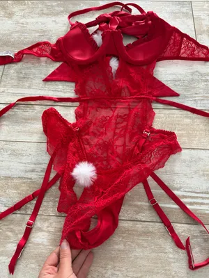 Victoria’s Secret Red Lingerie thumbnail 7