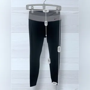 NIKE Women’s Dri Fit Athletic Leggings with Glossy Logo Graphic thumbnail 9