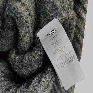 NWOT Maje Mousee Gris Oversized Sweater thumbnail 8