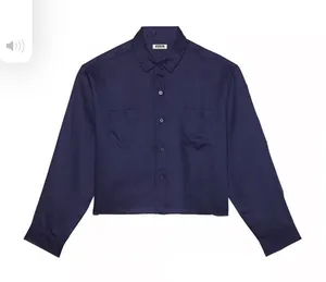 Pink Tencel™ Long-Sleeve Sleepshirt‎ thumbnail 1