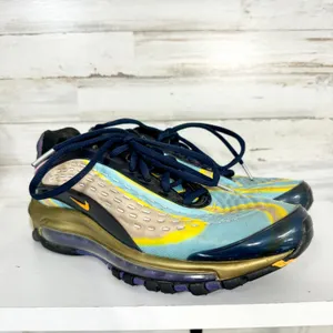 NIKE Women Air Max Deluxe OG Midnight Navy 2018 AR0115-401 Size 7.5‎ thumbnail 5