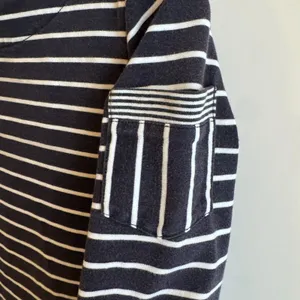 Womens Lauren Ralph Lauren Jeans Co Blue/White Stripe Cotton Round Neck Dress M thumbnail 3