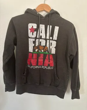 California Republic Hoodie Sweatshirt thumbnail 1