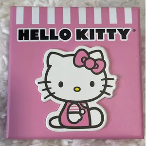 Sanrio Hello Kitty Brass Enamel Pink Ice Cream Cone Pendant Necklace NEW thumbnail 3