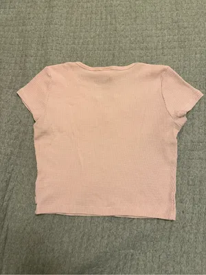 Aritzia TNA Waffle Tee Size M thumbnail 5