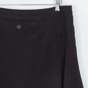 Athleta Womens‎ Athletic Skort Size 12 Black Tennis Golf Pickleball Athleisure thumbnail 5