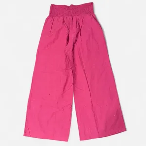 Source Unknown Magenta Cotton Linen Pants with Wide Stretch Waistband, XL thumbnail 6