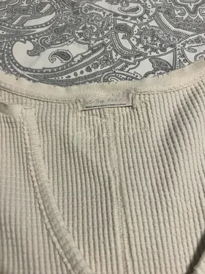 Free People we the free cream sweater thumbnail 2