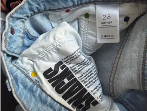 MOTHER SNACKS The Fun Dip Puddle Slice jeans Sz 6/28 thumbnail 8