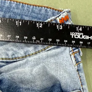 True Religion Jennie Curvy Mid Rise Skinny Jeans Light Wash Blue 31 thumbnail 7