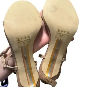 💞 Sam Edelman Doran Heeled Sandals‎ 👠 Blush Pink Strappy Size 9 Elegance ✨ thumbnail 5