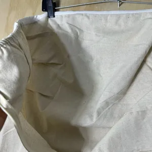 Cider‎ LINEN-BLEND COLLARLESS SOLID SPLIT RUCHED ZIPPER MIDI DRESS thumbnail 12