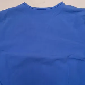 FIGS‎ SCRUBS Ceil Blue Catarina One-Pocket Scrub Top Embroidered "M." Size Small thumbnail 6