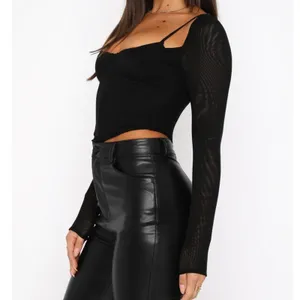 NWT White‎ Fox Treat Me Well Long Sleeve Bustier Black Sz XS thumbnail 4