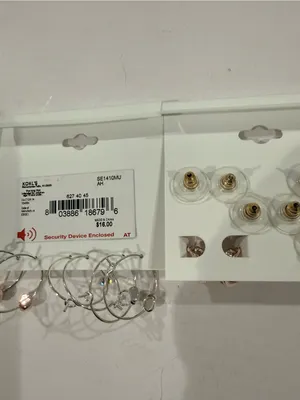$32 LC Lauren Conrad gold silver hoop bundle set stud cute preppy gift set thumbnail 4