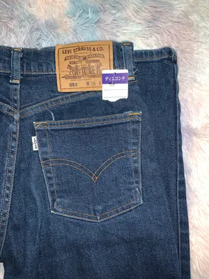 Levi's Dark Wash Mom Jeans thumbnail 4