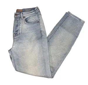 7 For All Mankind Luxe Vintage High Waist Josefina Light Blue Size 24 thumbnail 1