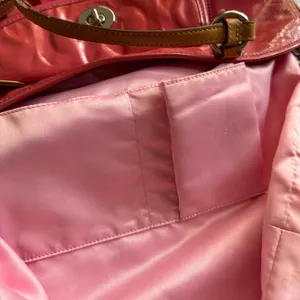 Coach Leah Patent Leather Signature Bucket Bag Tote thumbnail 16