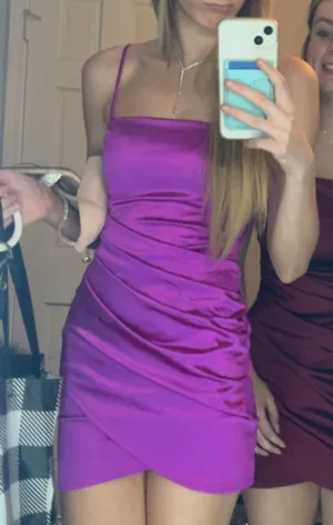 Purple Windsor Dress thumbnail 3