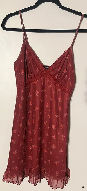 Forever 21 Red Mini Dress Bodycon thumbnail 1