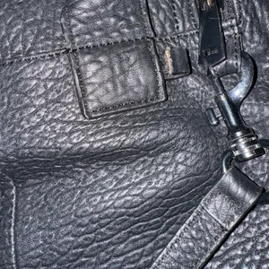 All Saints Black Leather Crossbody Bag thumbnail 7