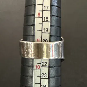 Vintage New Mexico Native American Turquoise‎ Ring Stamped RB-adjustable thumbnail 8