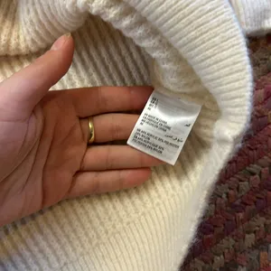 And Now This Cream Waffle Knit Pullover Pocket Sweater thumbnail 4