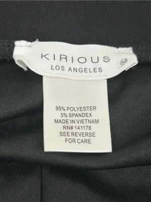 Kirious Black Strapless Ruched Top Dress Size M thumbnail 6