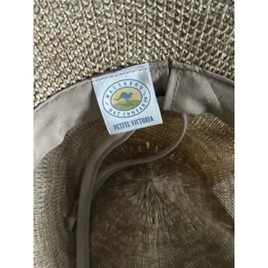 Wallaroo Hat Company Petite Victoria Sun Straw Hat Mixed Camel Beige Packable thumbnail 5