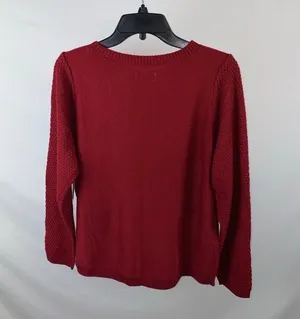 NEW Sweater Red Size L thumbnail 2