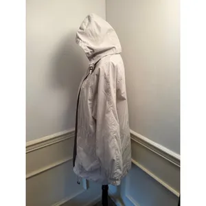 Vintage Mulberry Street Two-Tone Utility Jacket Ivory & Grey Gorpcore Coastal thumbnail 5