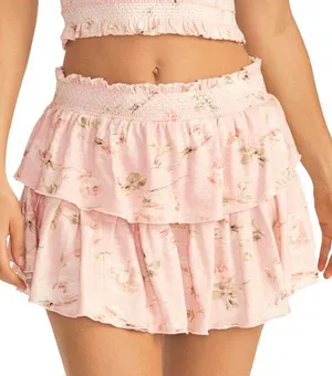 Love Shack Fancy Ruffle Mini Skirt thumbnail 1