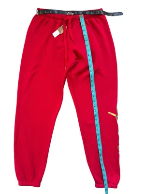 NEW Victorias Secret Pink Skinny Jogger-Red Gold Size Small NWT thumbnail 5