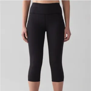 Lululemon Mind Over Miles Crop Black 17" Legging 2 thumbnail 3