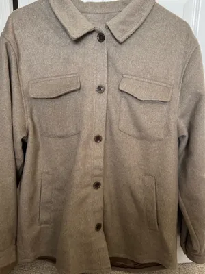 YoungLa For Her Coat Tan Size XL thumbnail 2