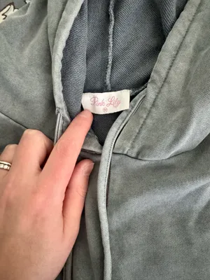 Pink Lily Hoodie thumbnail 2