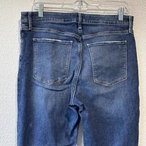 Abercrombie & Fitch Women's Jeans 32/14L The Super Skinny High Rise Distressed thumbnail 6