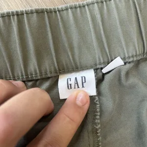 Gap Womens Pants Green Size Large Easy Pant Wide Leg Utility Cotton Blend thumbnail 2