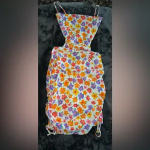 Peppermayo Summer Air Linen Mini Dress in Blooming Size 6 New with tag thumbnail 7