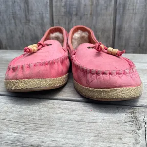 UGG Suzette Pink Moccasins Loafer Slip Ons Size 8 thumbnail 7