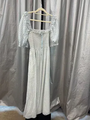 Hill House Home Sabrina Dress Plaid Midi dress, S thumbnail 2
