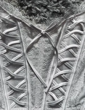 Victoria's Secret Embroidered Corset thumbnail 2
