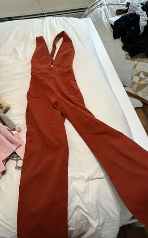 Orange Jumpsuit Size 4 thumbnail 1