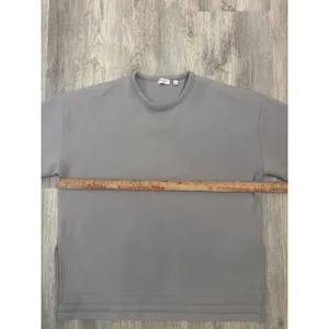 The Group by Aritzia Aro T-shirt Grey Short Sleeve Oversized‎ Side Slits Size 2 thumbnail 6