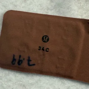 lululemon Take Shape Bra Womens 34C Brown Light Support Wireless Everyday thumbnail 5