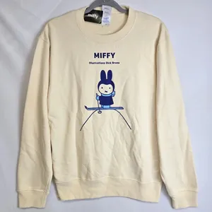 Miffy Style Limited Edition Skiing Crewneck Sweatshirt Cotton Medium New thumbnail 1