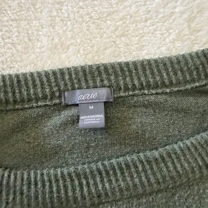 Aerie Olive Green Women's Sweater long sleeve thumbnail 3