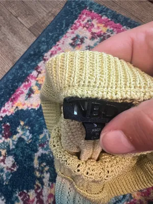 Nbd Circe tube top in yellow size small thumbnail 7